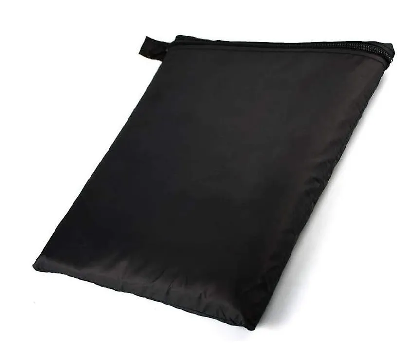 230*200cm black Garden furniture cover, outdoor swing dustproof and waterproof protective cover, with zipper AZ16030