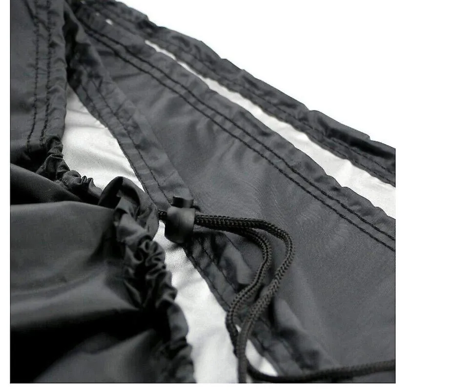 230*200cm black Garden furniture cover, outdoor swing dustproof and waterproof protective cover, with zipper AZ16030