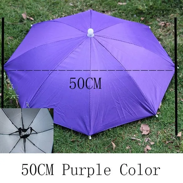 8 Bone 50 CM Fishing Cap Umbrella