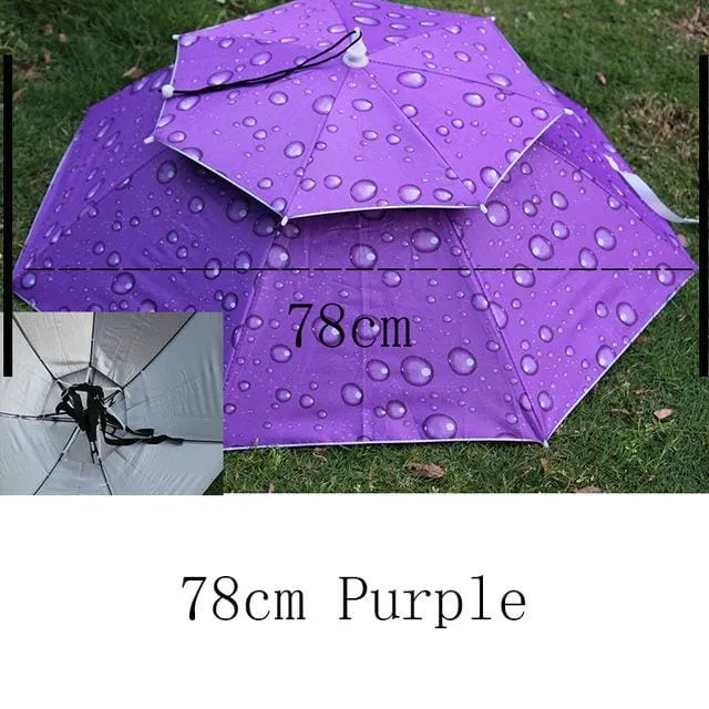 8 Bone 50 CM Fishing Cap Umbrella