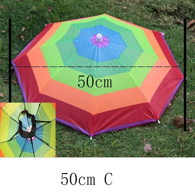 8 Bone 50 CM Fishing Cap Umbrella