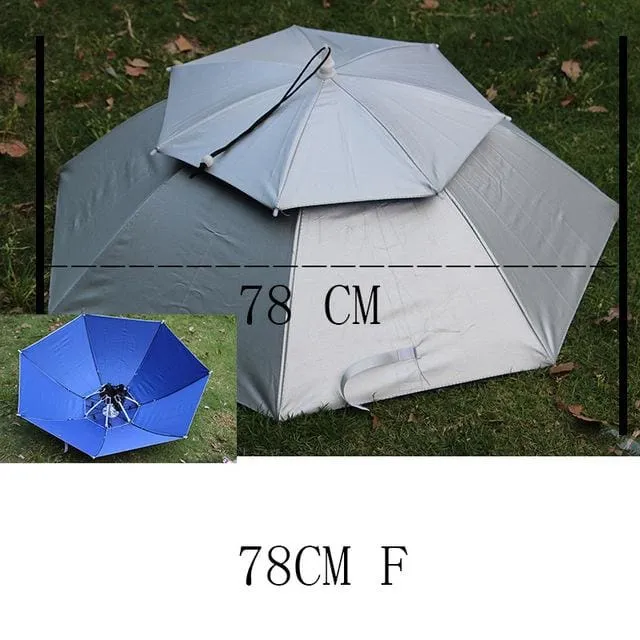 8 Bone 50 CM Fishing Cap Umbrella
