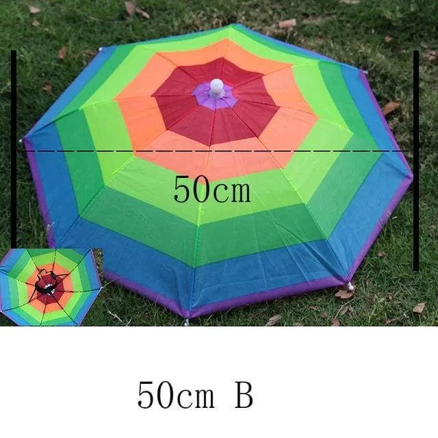 8 Bone 50 CM Fishing Cap Umbrella