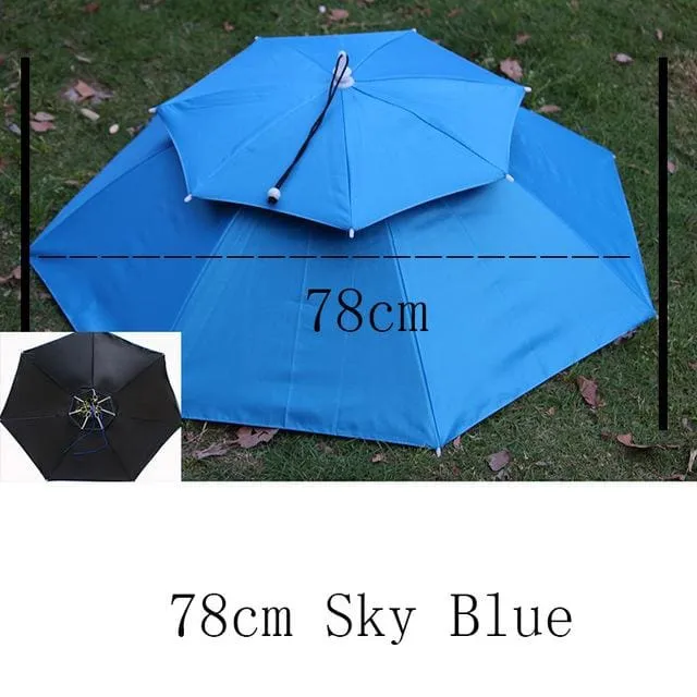 8 Bone 50 CM Fishing Cap Umbrella