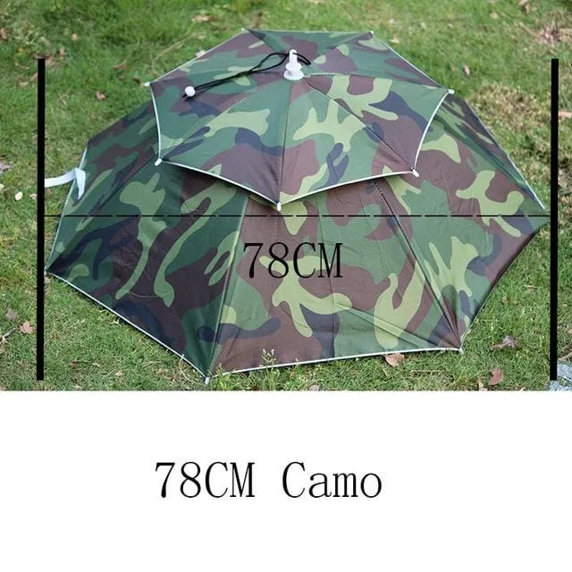 8 Bone 50 CM Fishing Cap Umbrella