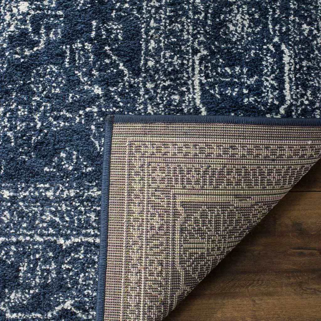 Adirondack Antique Navy/Ivory Area Rug