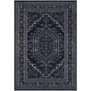 Adirondack Antique Navy/Ivory Area Rug