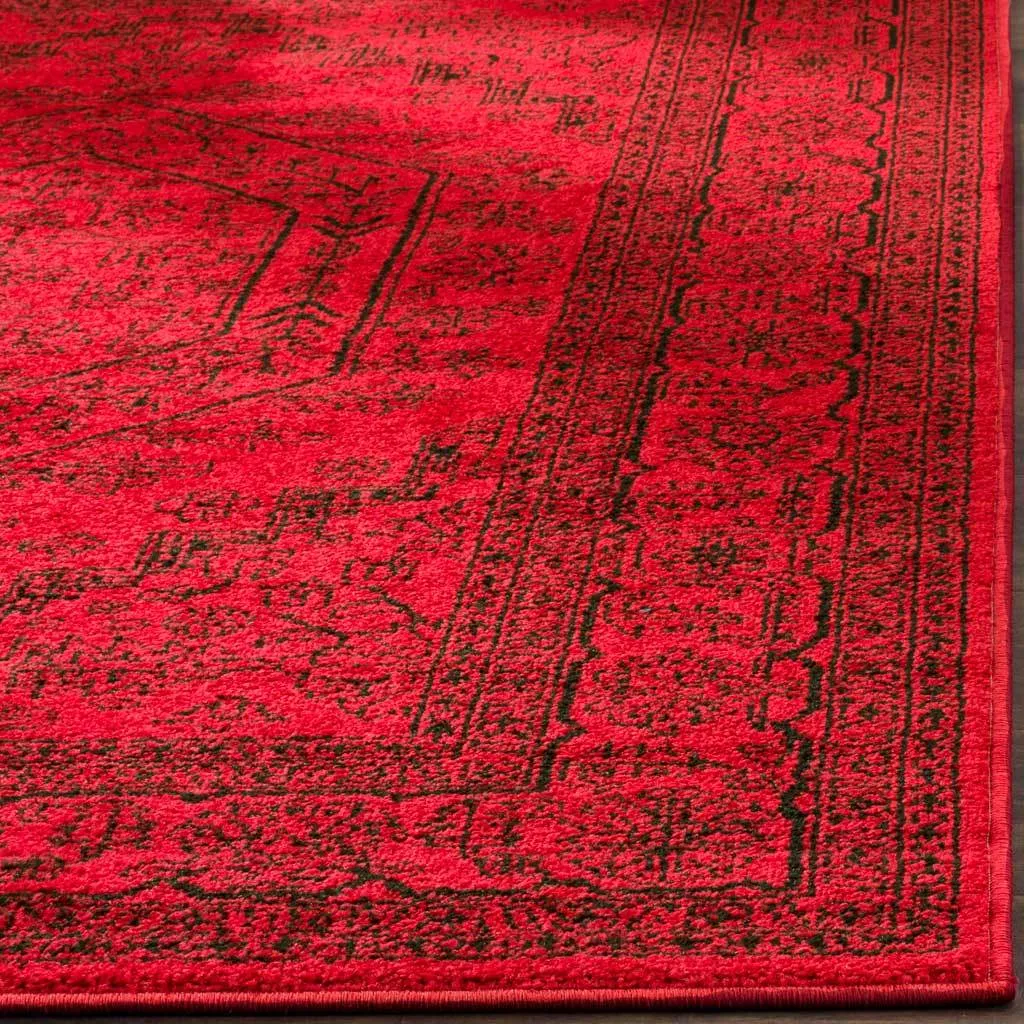 Adirondack Antique Red/Black Area Rug