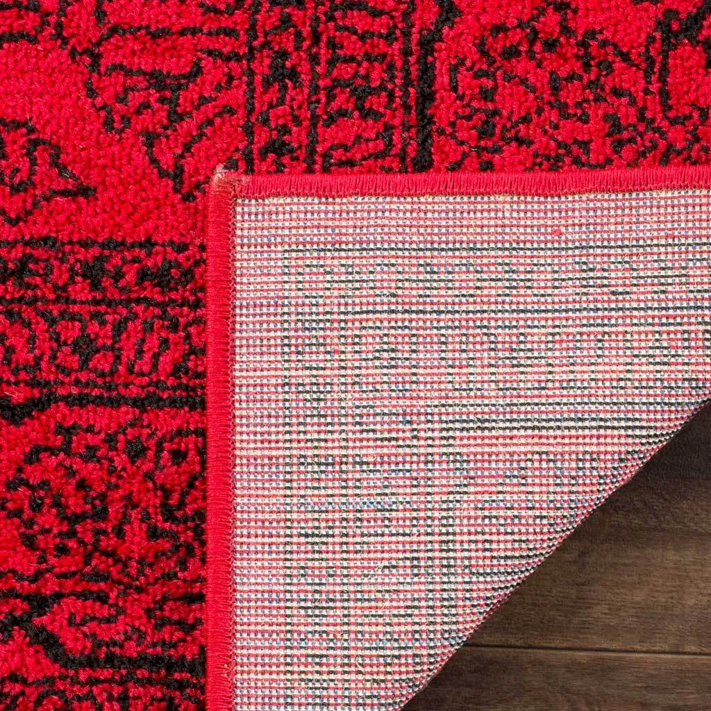 Adirondack Antique Red/Black Area Rug