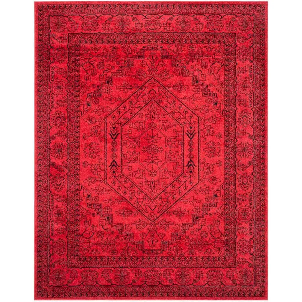 Adirondack Antique Red/Black Area Rug