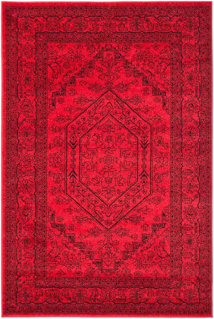 Adirondack Antique Red/Black Area Rug