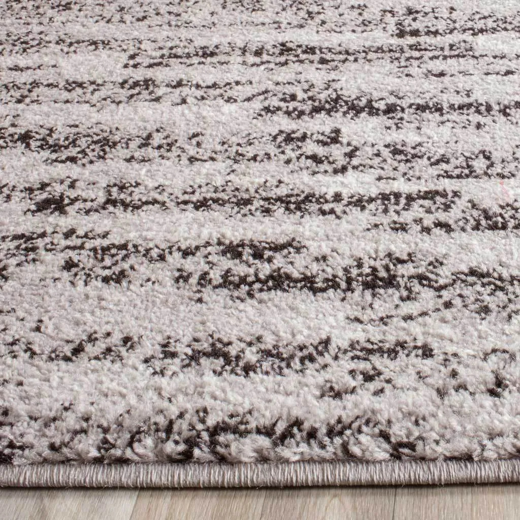 Adirondack Wave Black/Silver Area Rug