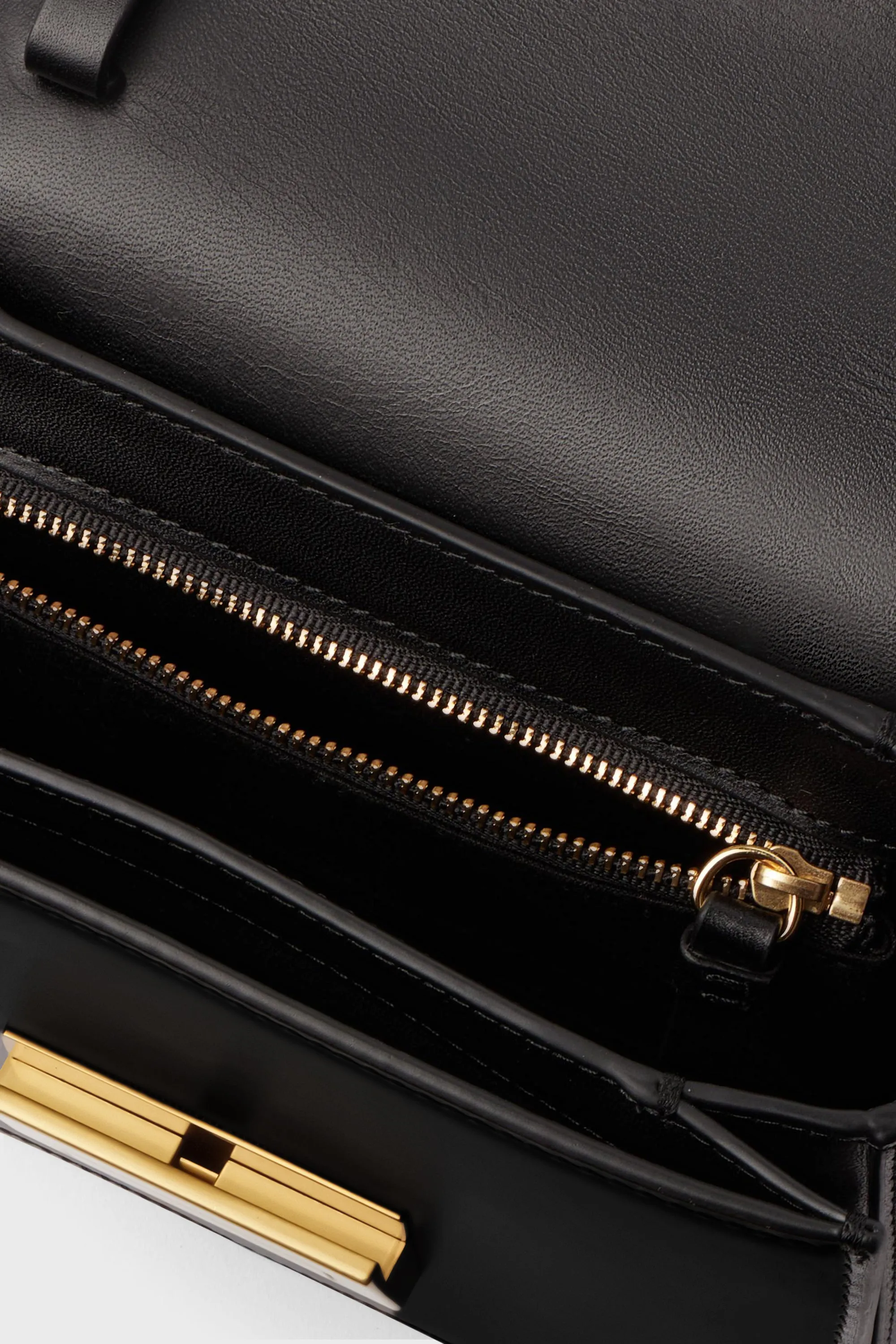 Black Vachetta Desi Bag