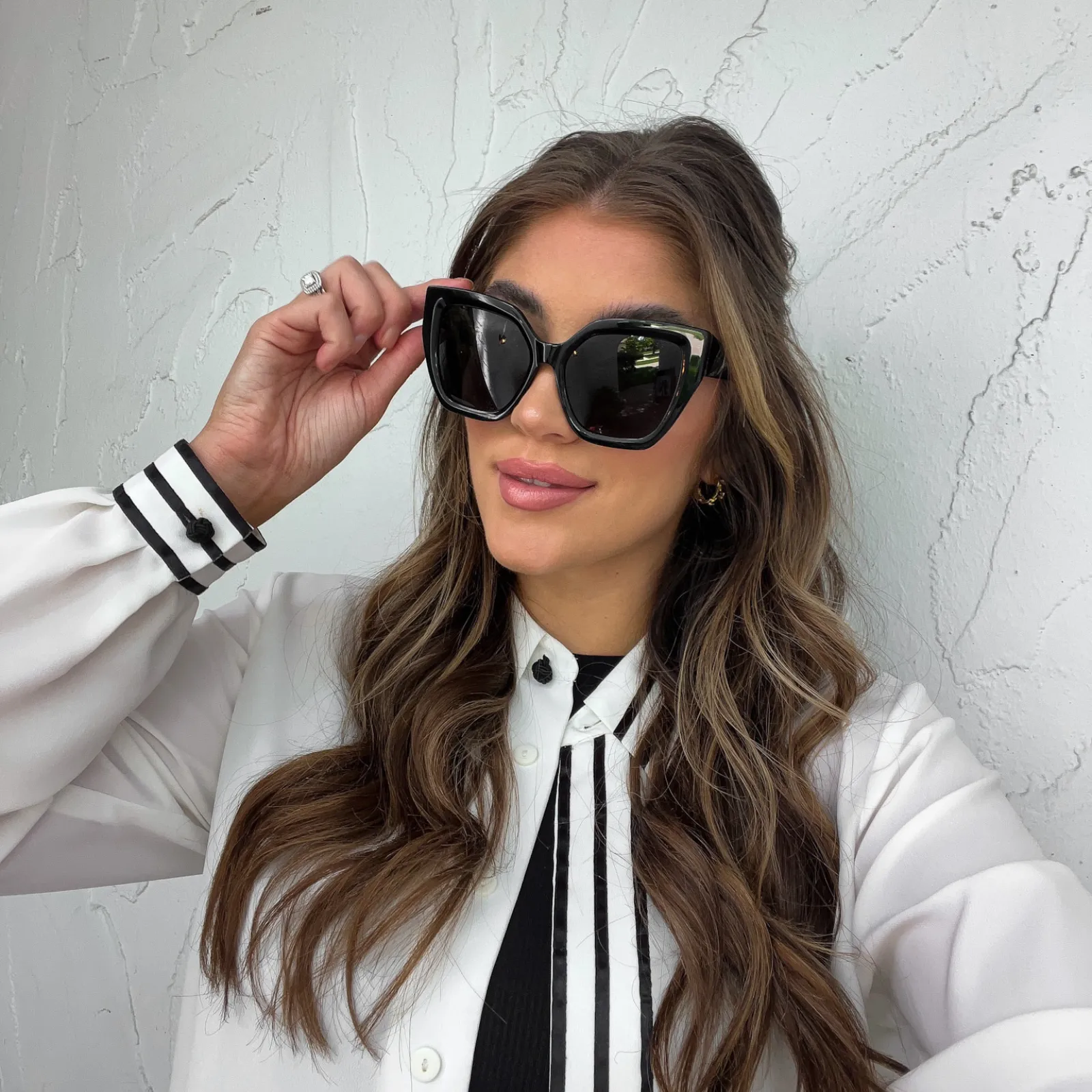 BLAIRE - BLACK   GREY   POLARIZED SUNGLASSES