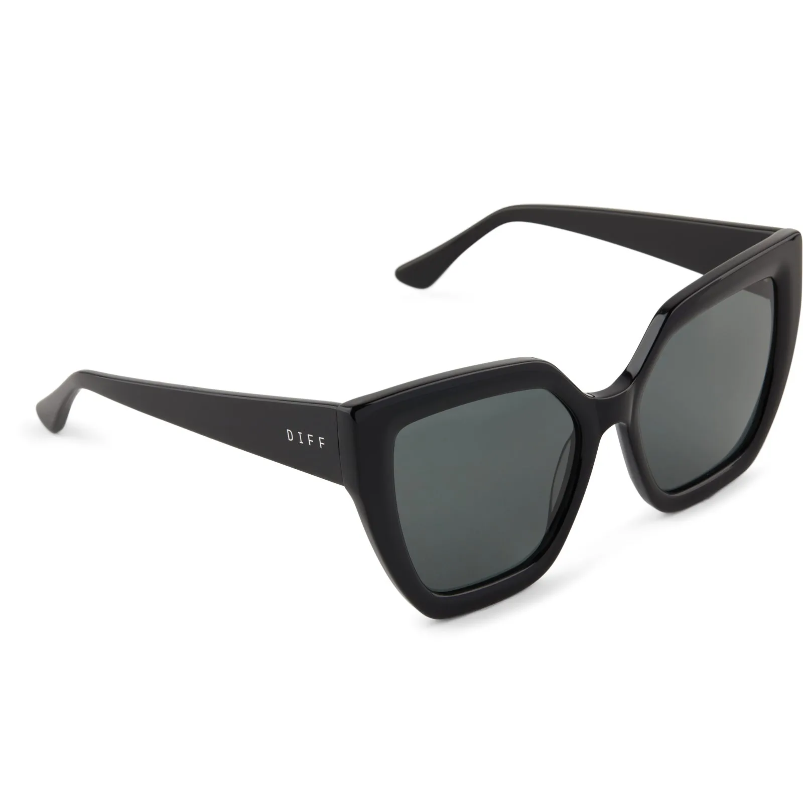 BLAIRE - BLACK   GREY   POLARIZED SUNGLASSES