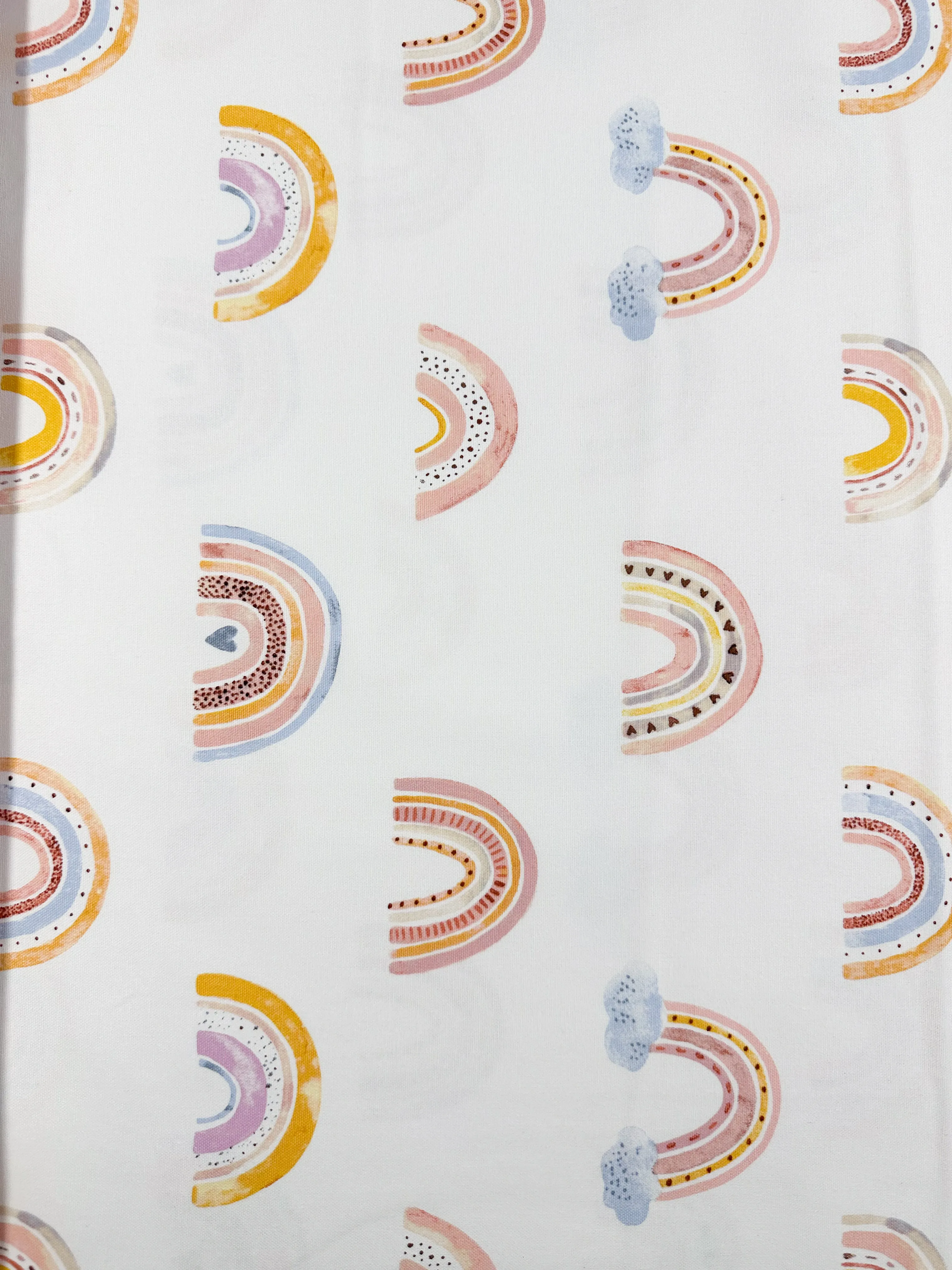 Cotton Duck - Rainbow - 112cm