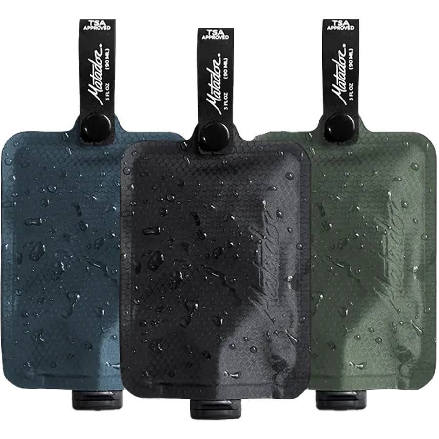 Flatpak Toiletry Bottle 3 Pack