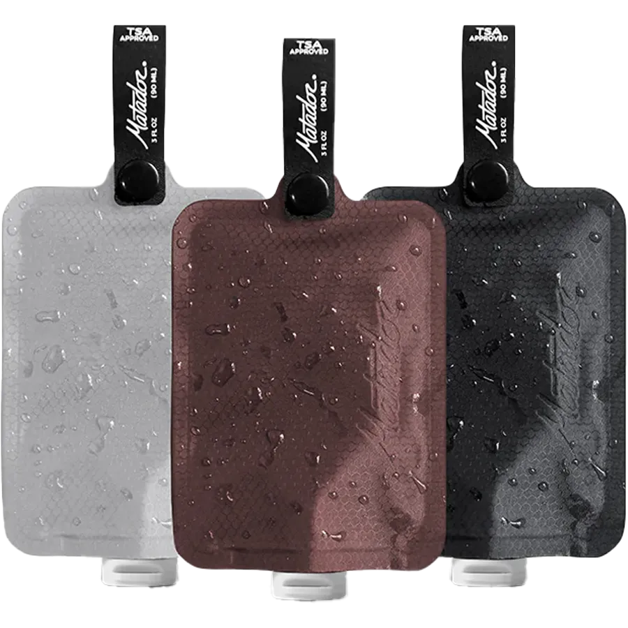 Flatpak Toiletry Bottle 3 Pack