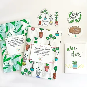 Green Thumb Gift Set - 6 Great Gifts For Plant Lovers & Gardeners