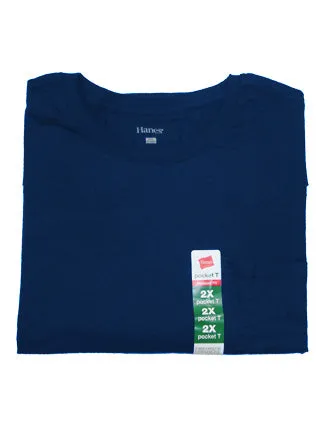 Hanes Big Men's Pocket Tee - 2XL