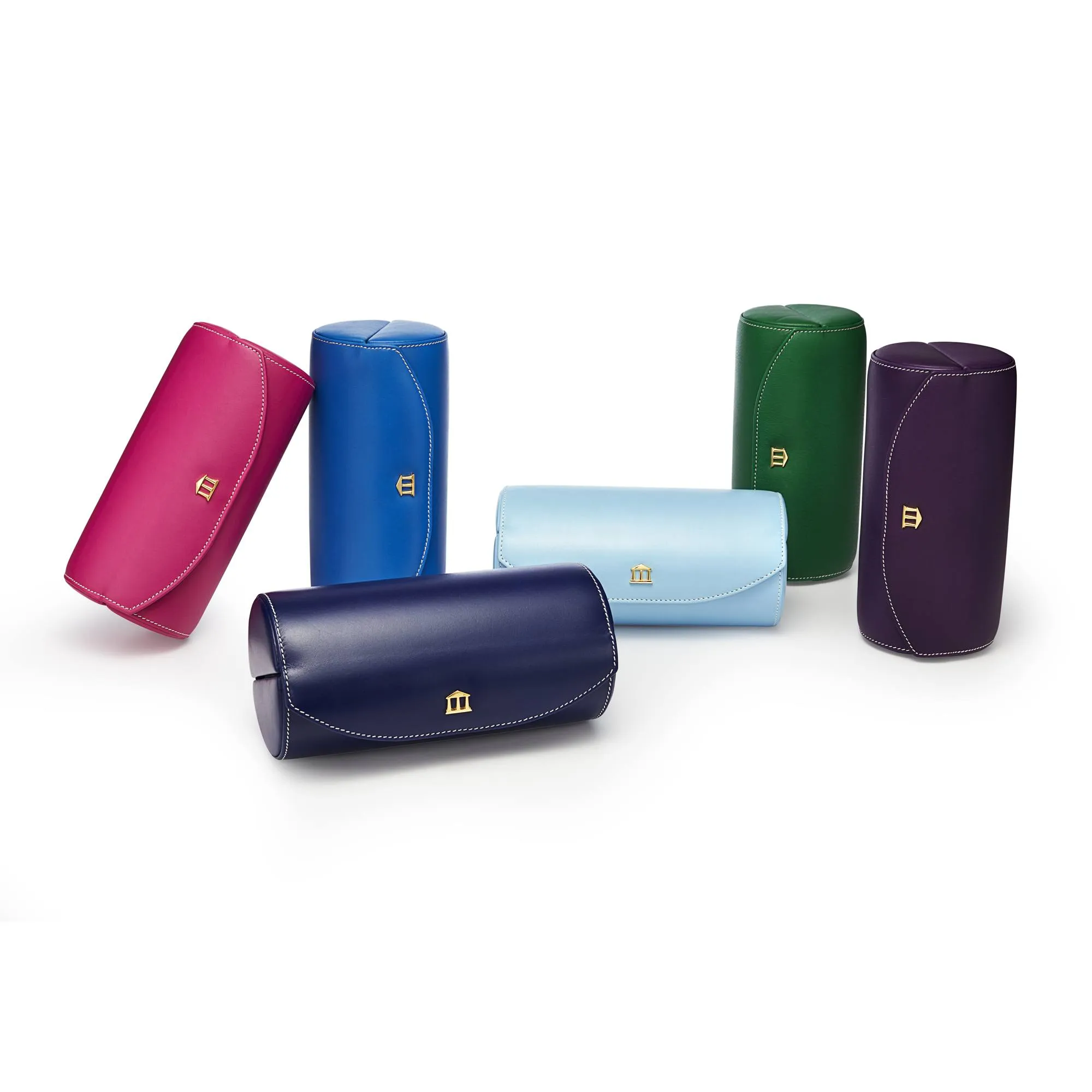 Large Leather Jewellery Roll