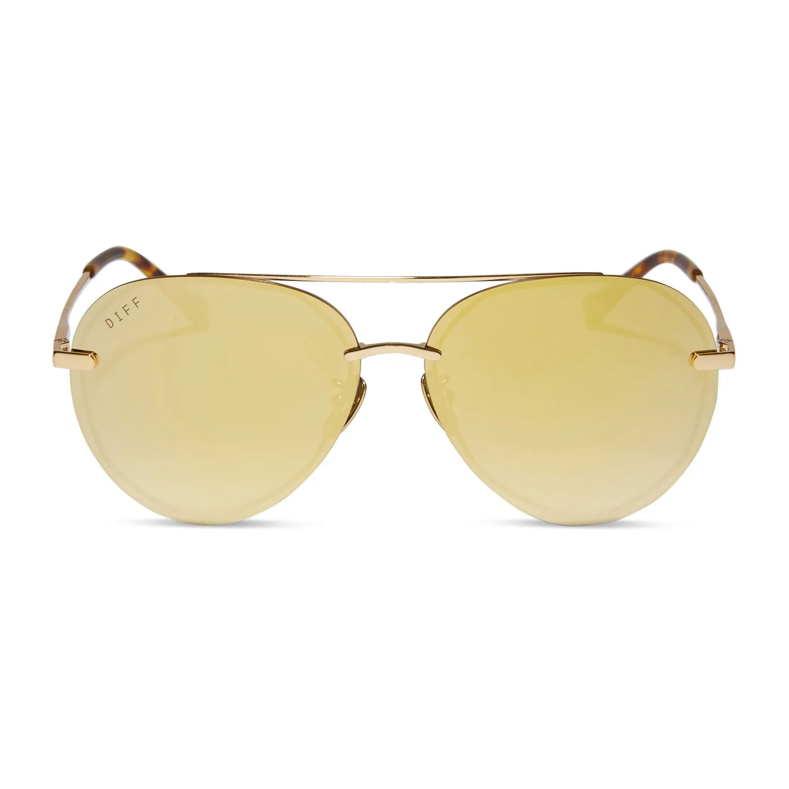 LENOX - GOLD   BRILLIANT GOLD MIRROR   POLARIZED SUNGLASSES