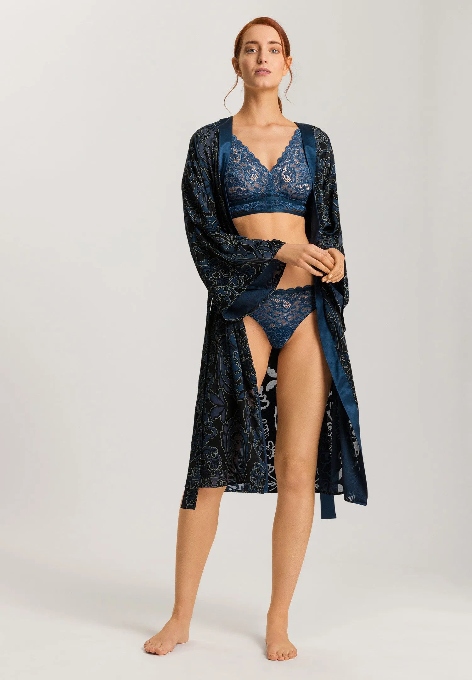 Marlene Kimono | Sheer Damask 70897-2868