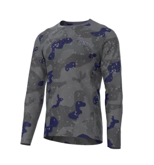 Men's Long Sleeve Camo MTB Mountain Bike Cycling Jersey