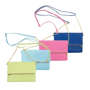 Midtown Lizard Foldover Crossbody