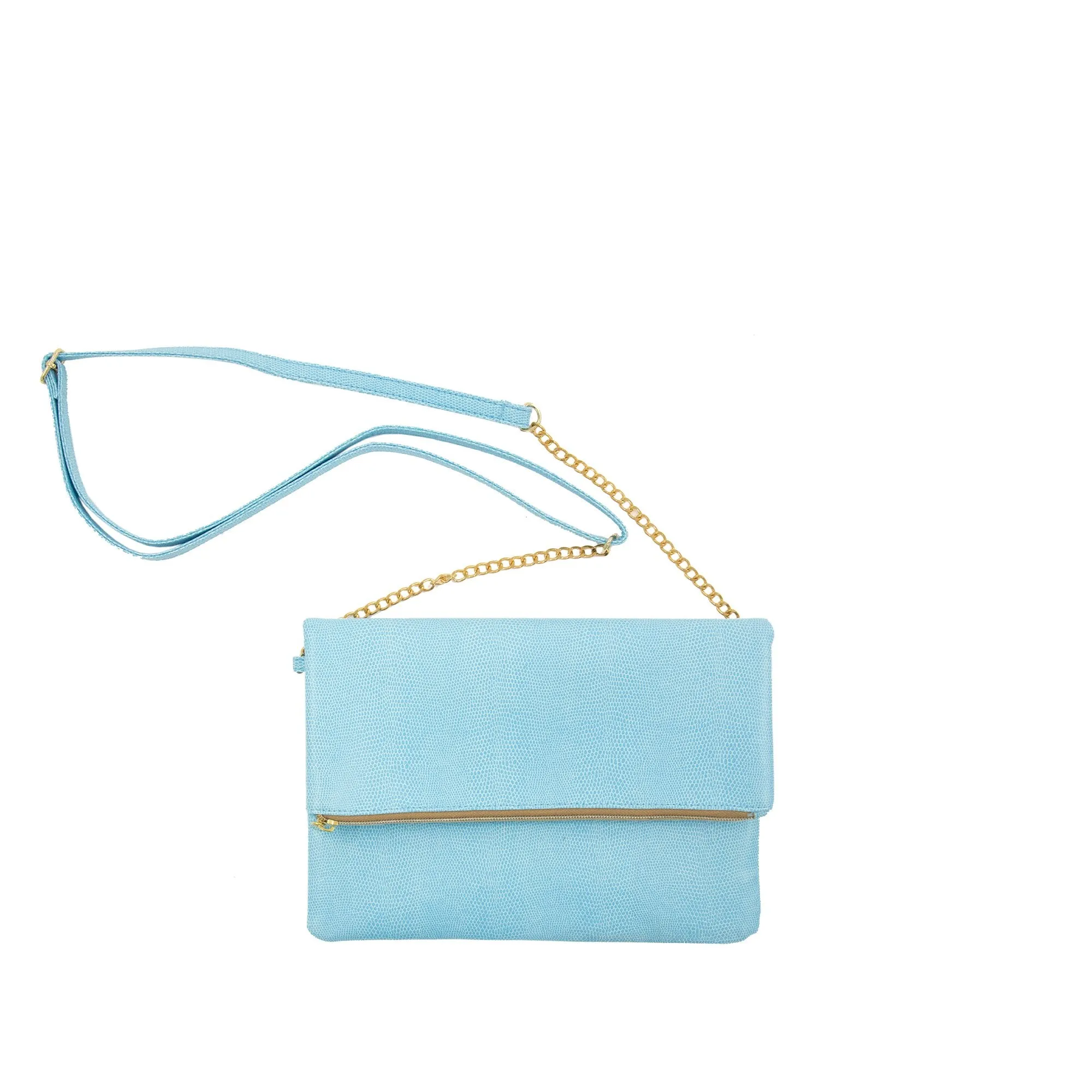 Midtown Lizard Foldover Crossbody