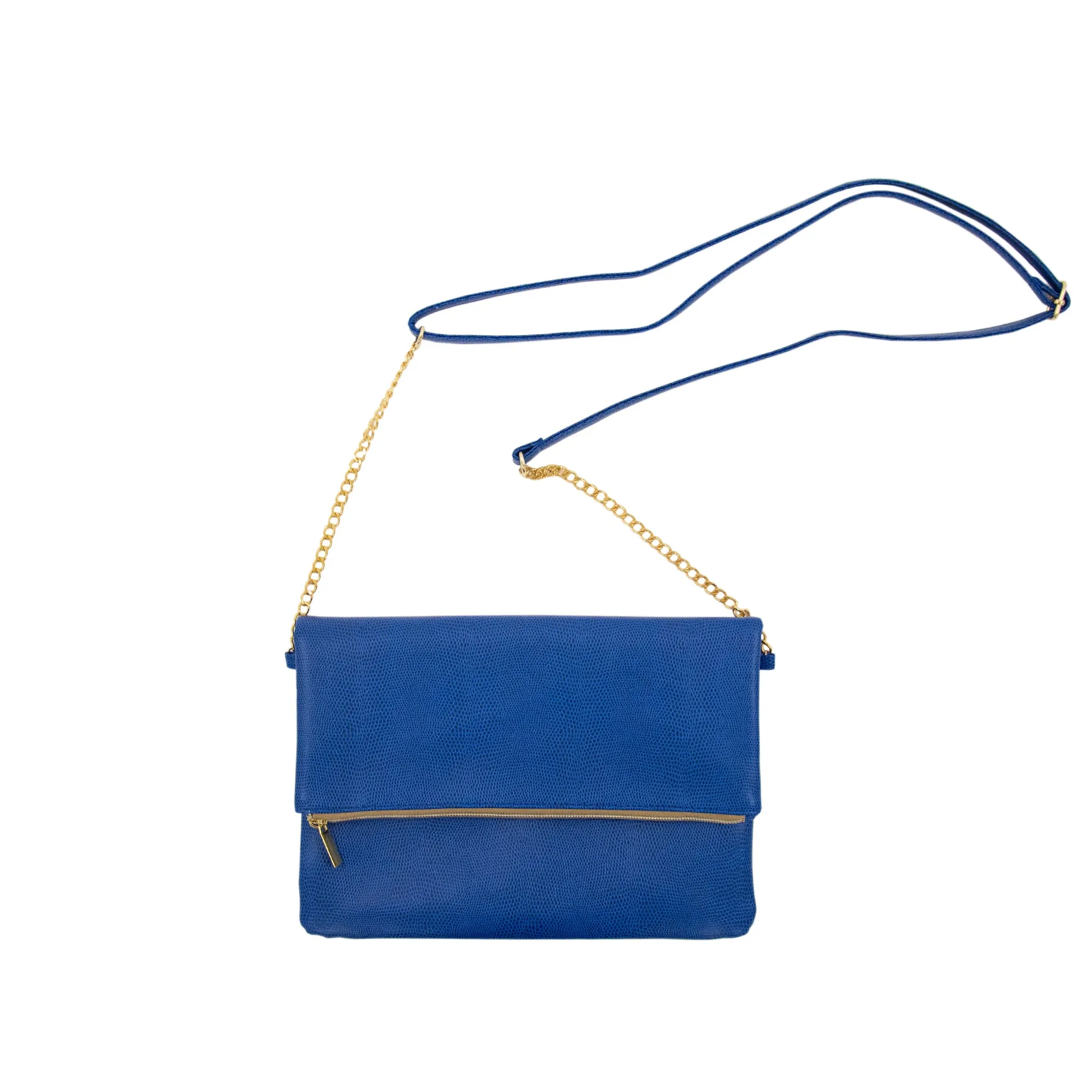 Midtown Lizard Foldover Crossbody