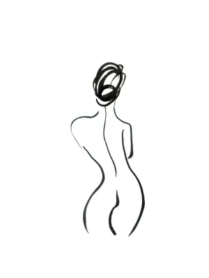 Minimalist Nude III - Art Prints