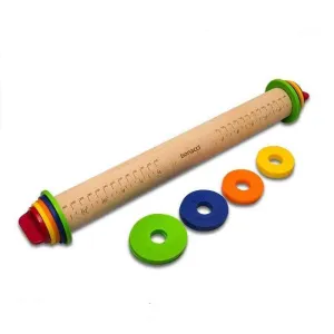 Multifunctional Convenient Eco-Friendly Wooden Rolling Pin