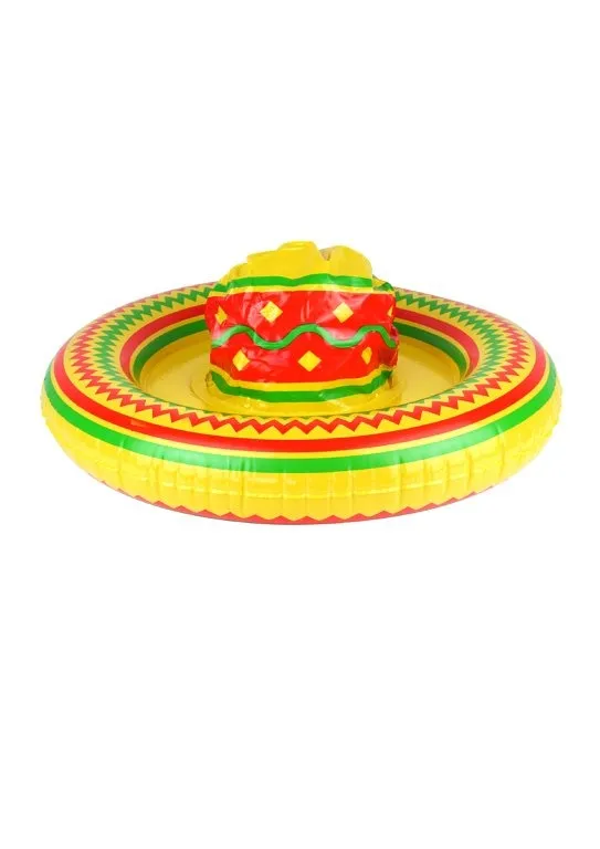 "Inflatable Mexican Sombrero 53cm - Fiesta Fun on the Go!