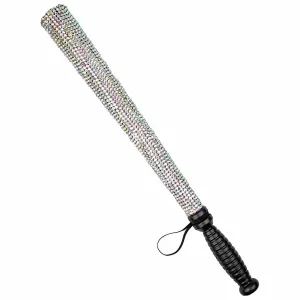Rhinestone Police Baton Sparkling Diamante Truncheon Fancy Dress