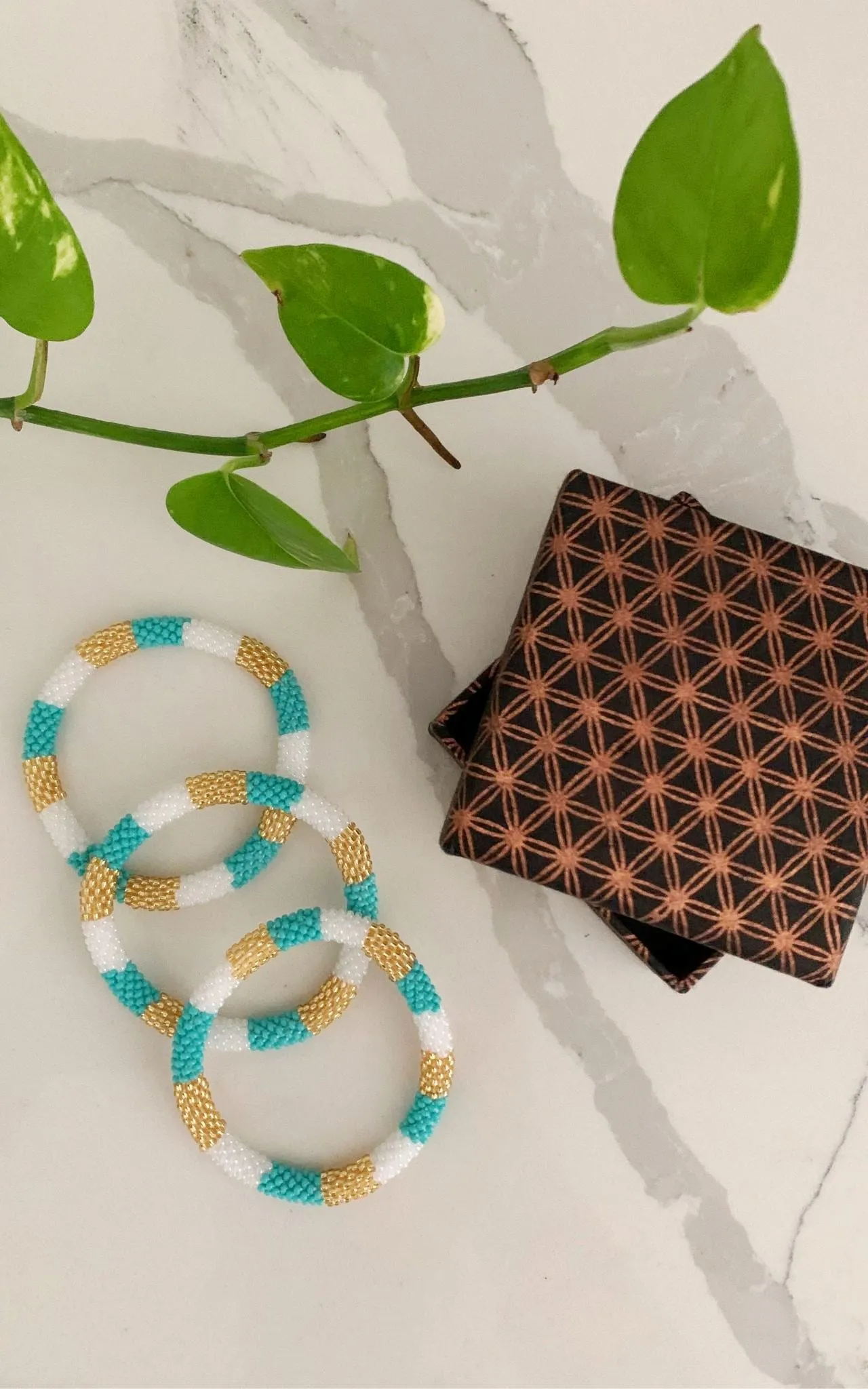 Rolling Beaded Bracelet - Riva