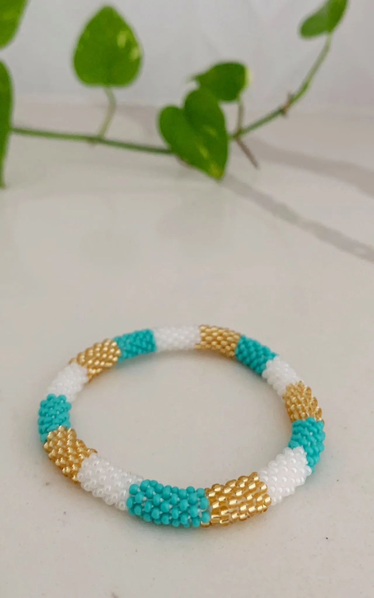 Rolling Beaded Bracelet - Riva