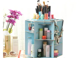 Rotatable DIY Cosmetic Organizer