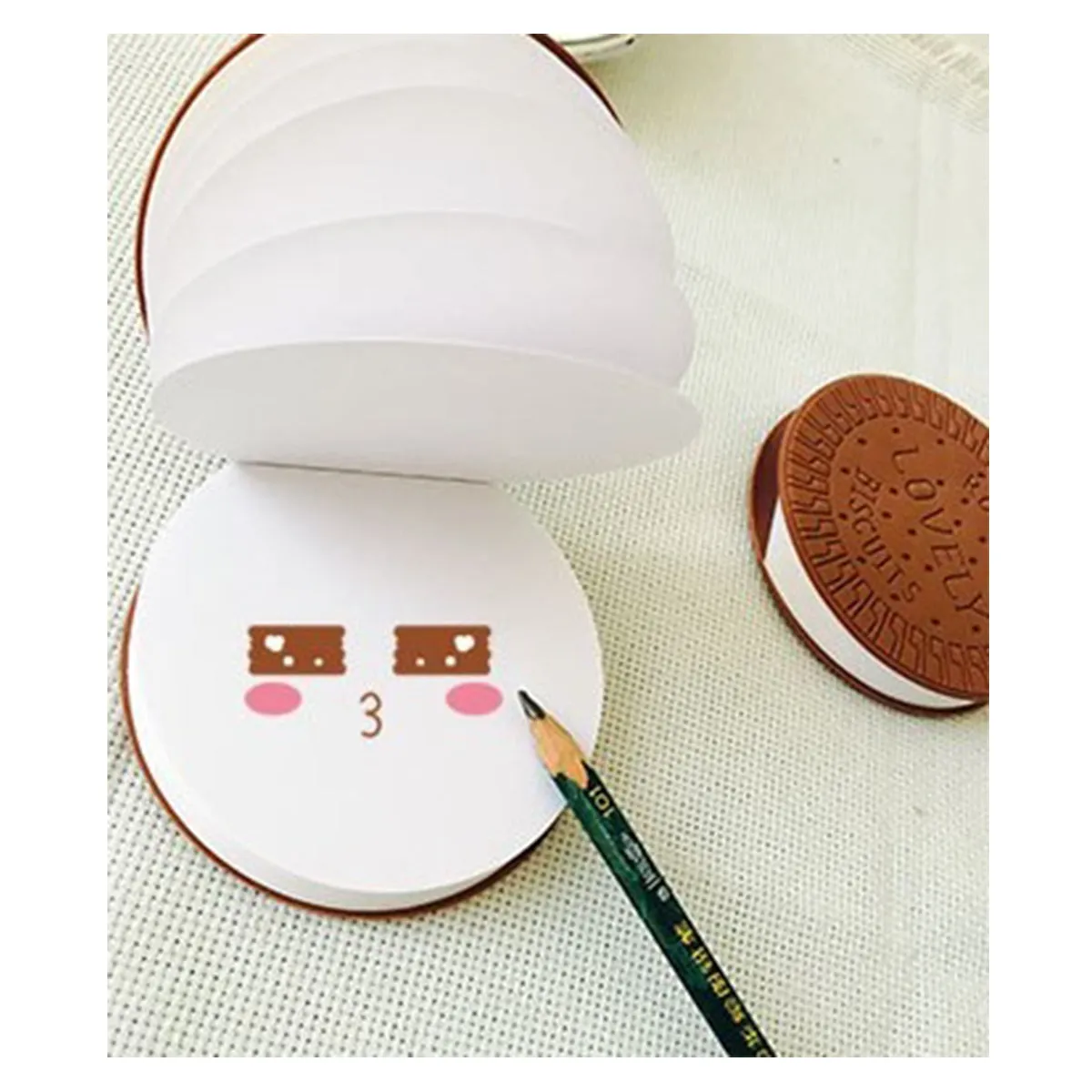 Round Cookie Memopad