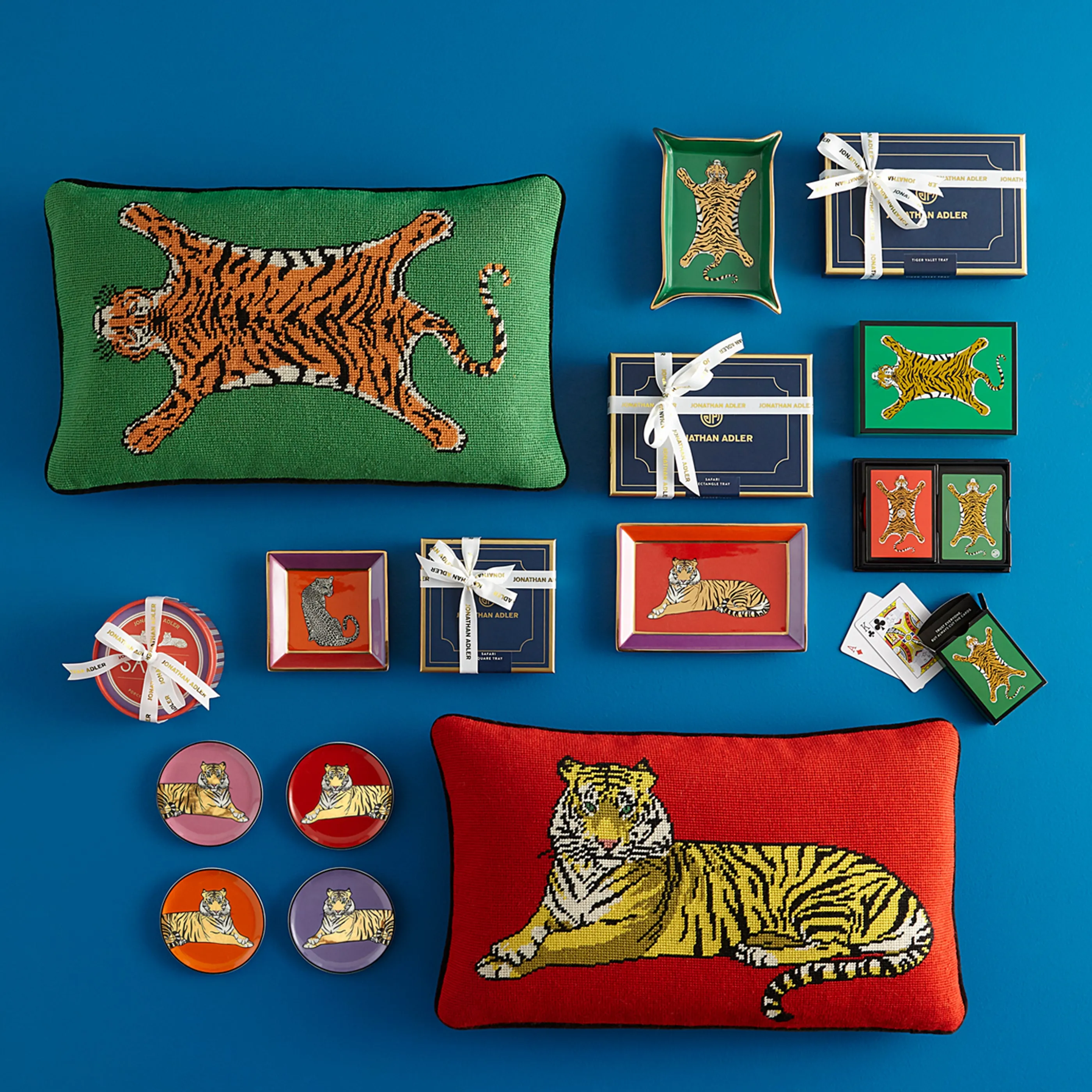 Safari Needlepoint Cushion