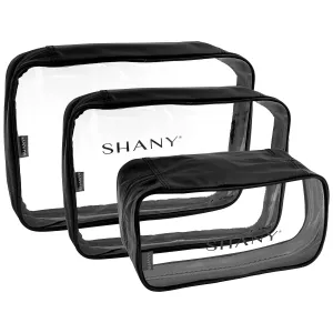 SHANY Clear Cosmetics 3 Piece Organizer Set