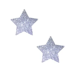 Silver Pixie Dust Glitter Starry Nights Body Stickers 6PK