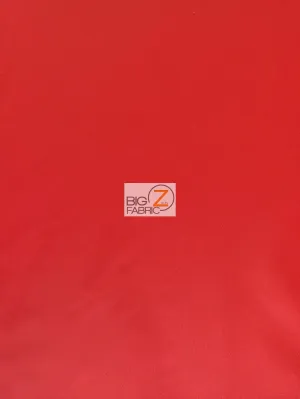 Solid Canvas Outdoor Anti-UV Waterproof Fabric / Red / Sold By The Yard