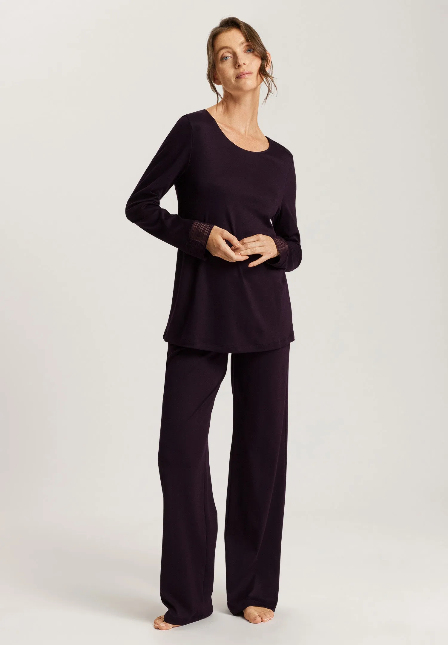 Sophie Cotton Pajama Set | Dark Acai 74879-1478