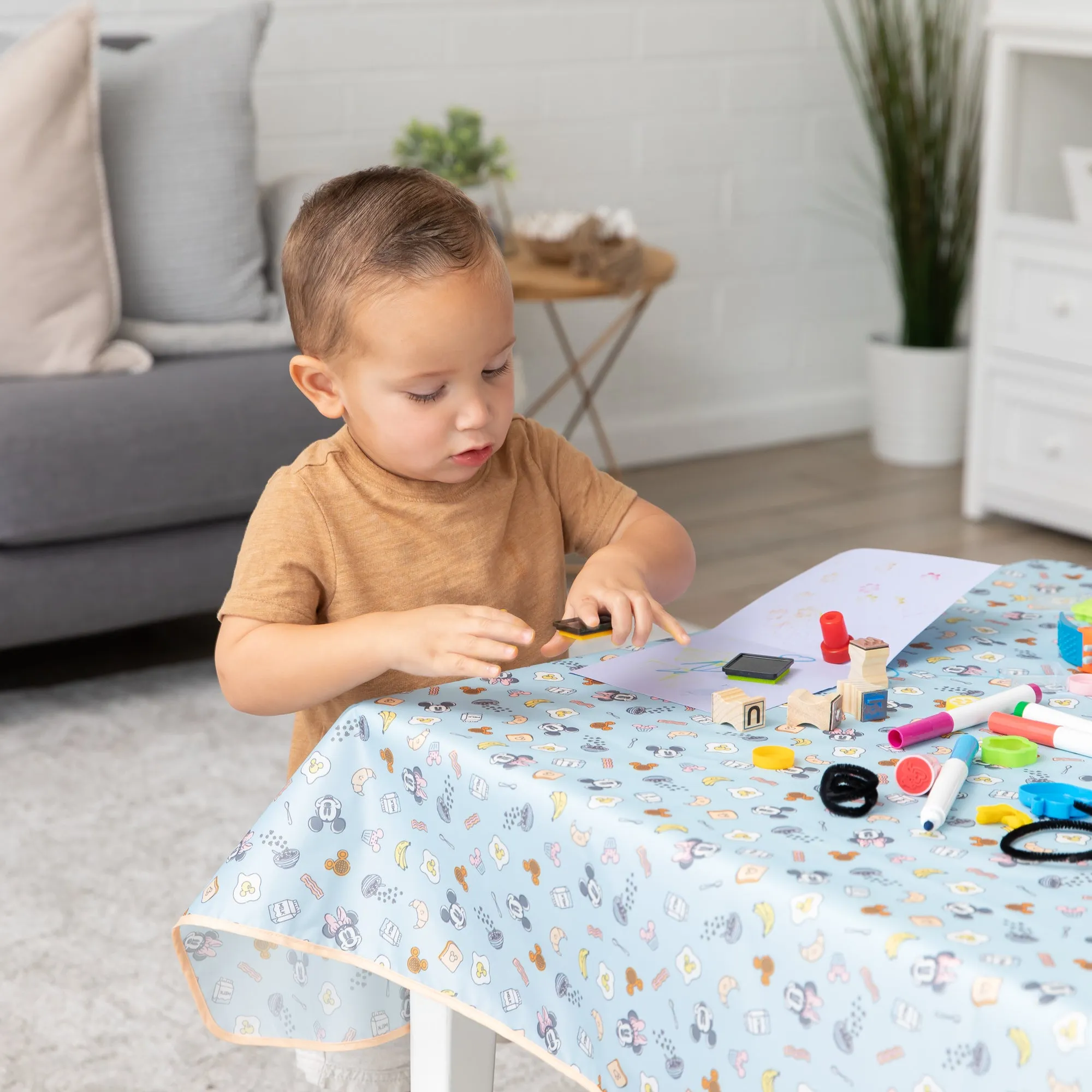Splat Mat: Mickey   Minnie Sunny Side Up