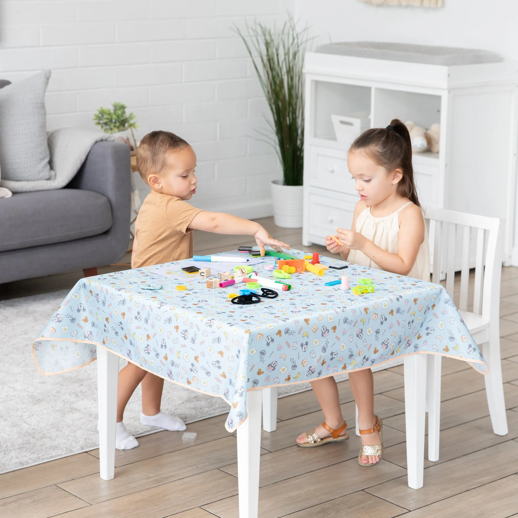 Splat Mat: Mickey   Minnie Sunny Side Up