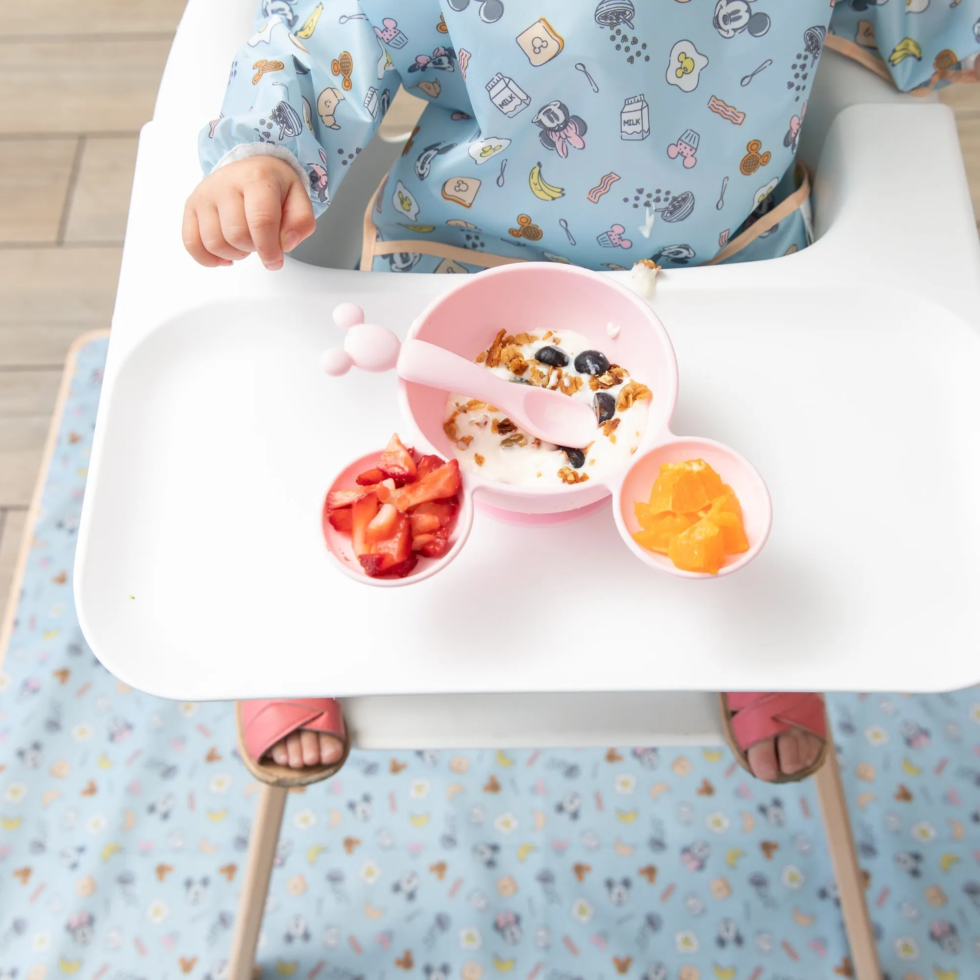 Splat Mat: Mickey   Minnie Sunny Side Up