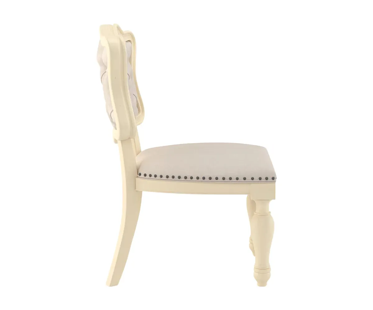 Velostine Dining Table with Bench and Chairs Set
