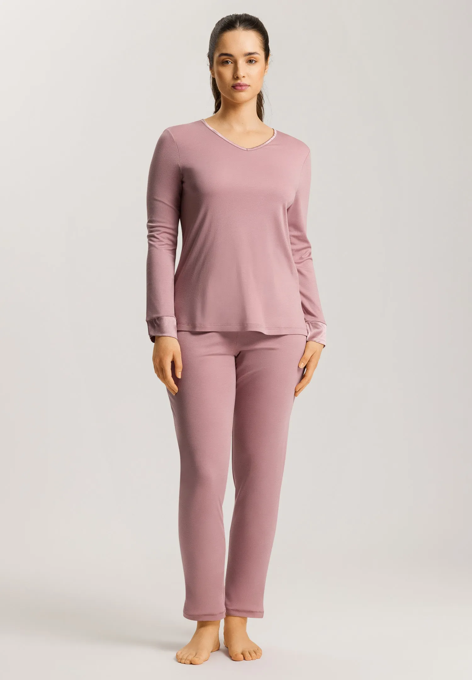 Virginia TENCEL™ and Cotton Pajama Set | Woodrose 74876-2312