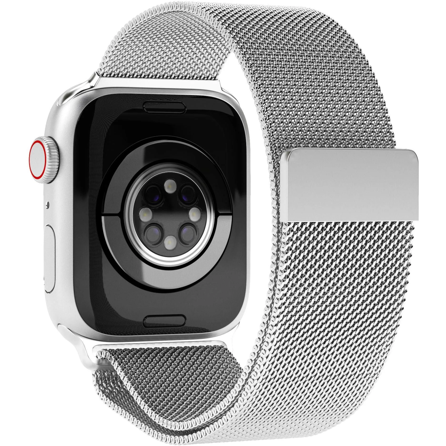 Vonmahlen Milanese Loop for Apple Watch 38/41mm (Silver)